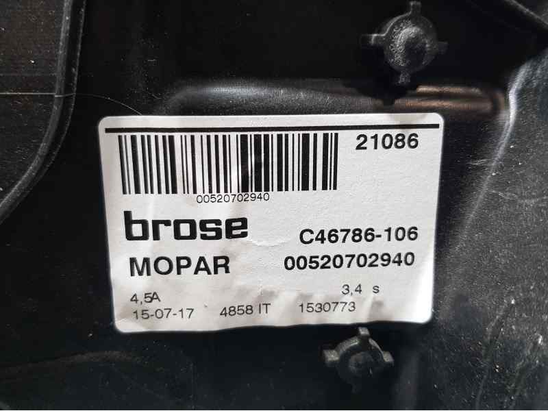 Recambio de elevalunas delantero derecho para jeep renegade longitude fwd referencia OEM IAM 520702940 C46786106 ELECTRICO 6 PIN