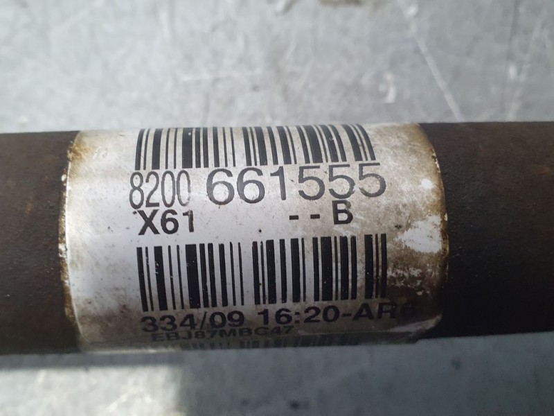 Recambio de transmision delantera izquierda para renault kangoo profesional referencia OEM IAM 8200661555  