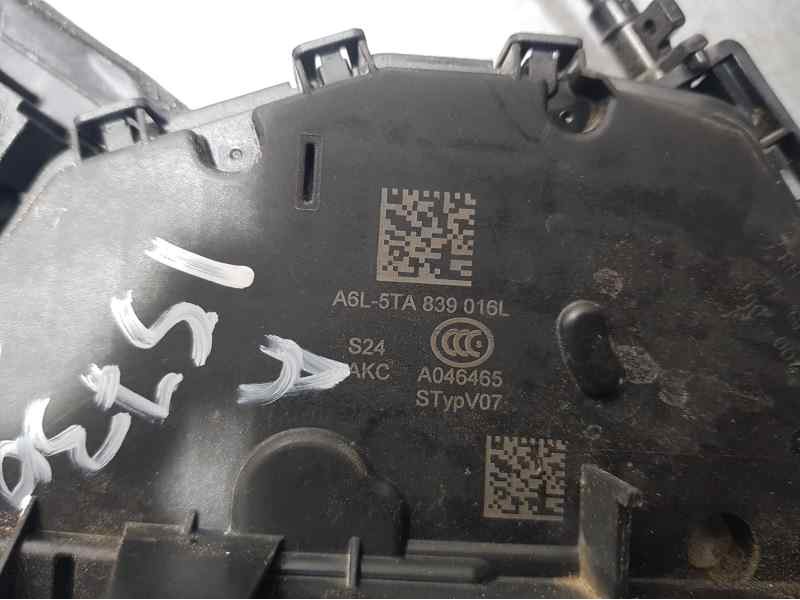 Recambio de cerradura puerta trasera derecha para audi a1 sportback (gba) 25 tfsi black line referencia OEM IAM 5TA839016L  