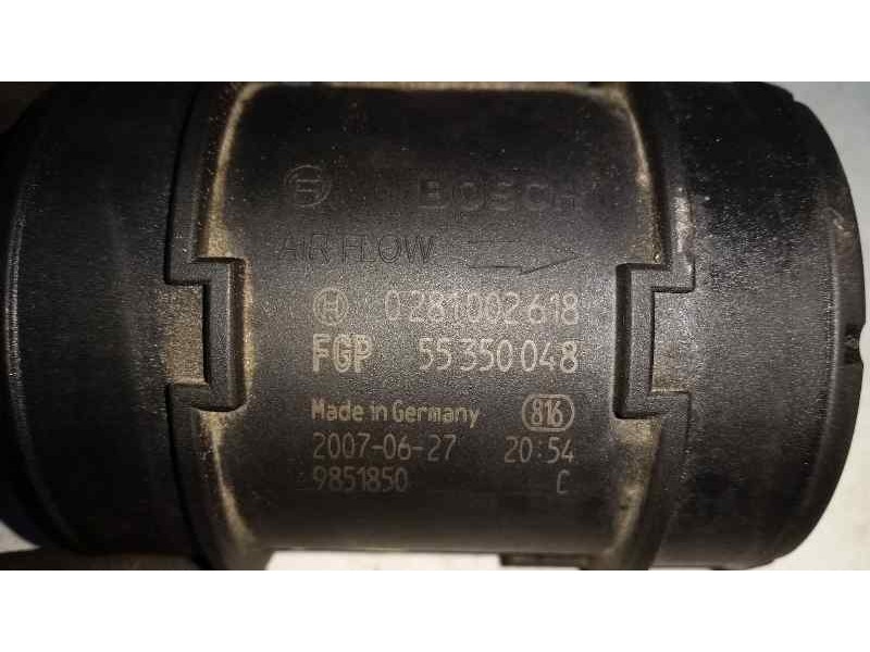 Recambio de caudalimetro para opel astra h ber. cosmo referencia OEM IAM 0281002618 55350048 BOSCH
