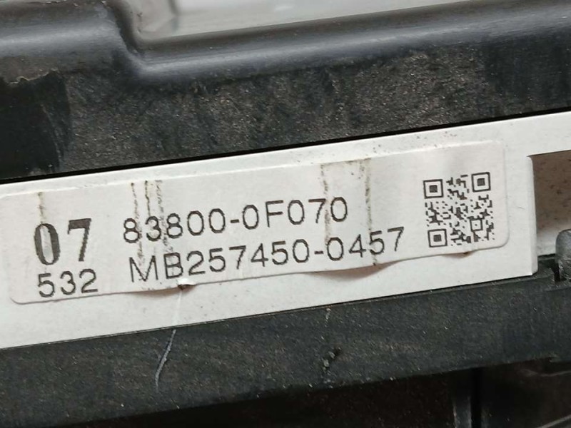 Recambio de cuadro instrumentos para toyota verso active referencia OEM IAM 838000F070 MB2574500457 DENSO