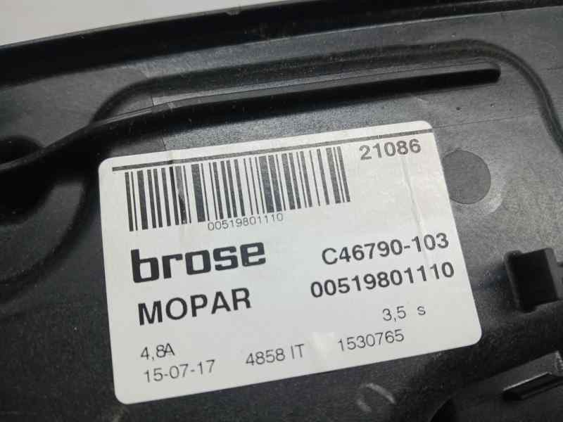 Recambio de elevalunas trasero derecho para jeep renegade longitude fwd referencia OEM IAM 519801110 C46790103 ELECTRICO BROSE