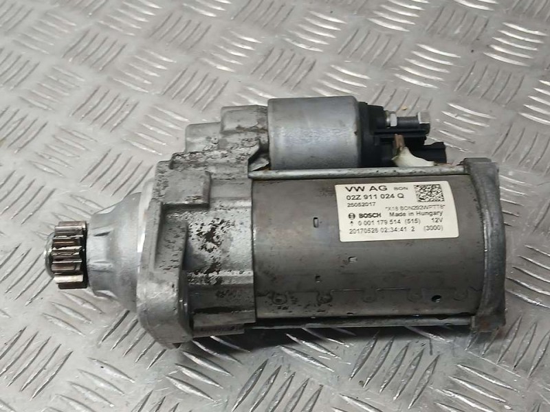 Recambio de motor arranque para volkswagen golf vii sportsvan advance bluemotion tech referencia OEM IAM 02Z911024Q 0001179514 B