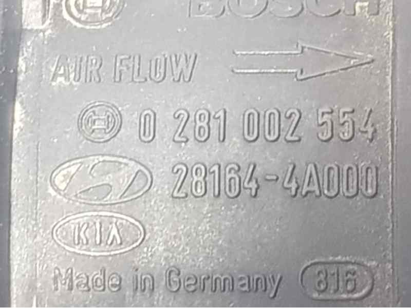 Recambio de caudalimetro para kia sorento 2.5 crdi vgt ex1 referencia OEM IAM 281644A000 0281002554 BOSCH