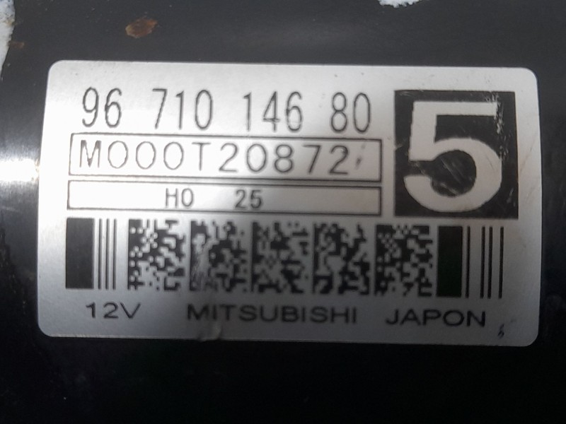 Recambio de motor arranque para peugeot 508 allure referencia OEM IAM 9671014680  