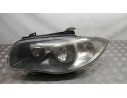 Recambio de faro izquierdo para bmw 1 (e87) 118 d referencia OEM IAM 63117193387 ROZADO PULIR VALEO 89317591