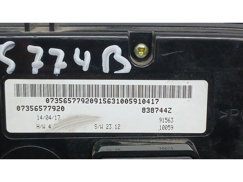 Recambio de mando calefaccion / aire acondicionado para jeep renegade longitude fwd referencia OEM IAM 735657792  838744Z