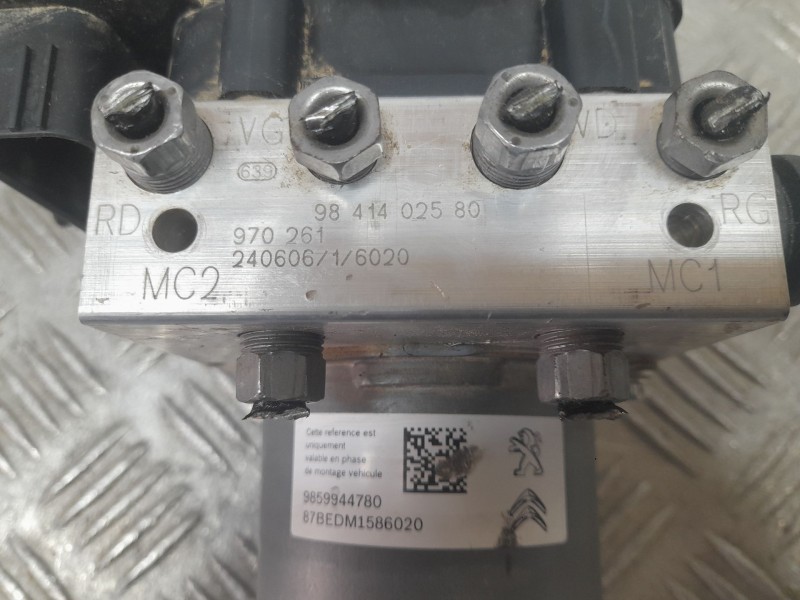 Recambio de abs para peugeot partner furgoneta/monovolumen (k9) 1.5 bluehdi 100 referencia OEM IAM 9841402580  24060616020