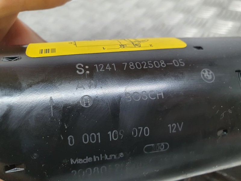 Recambio de motor arranque para bmw serie 5 berlina (e60) 520d referencia OEM IAM 780250805 0001109070 BOSCH