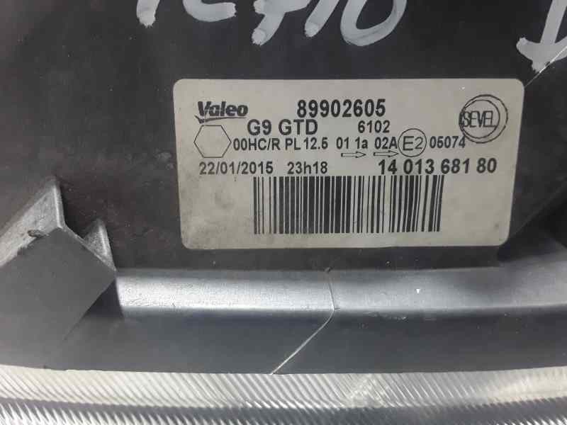 Recambio de faro izquierdo para peugeot expert kasten furg. referencia OEM IAM 1401368180 896902605 VALEO