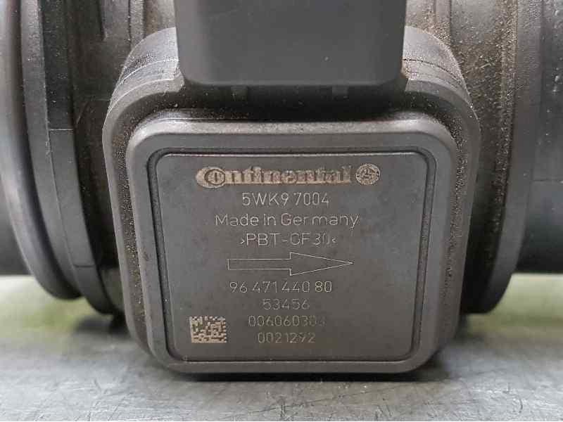 Recambio de caudalimetro para citroën c3 sx referencia OEM IAM 9647144080 5WK97004 CONTINENTAL