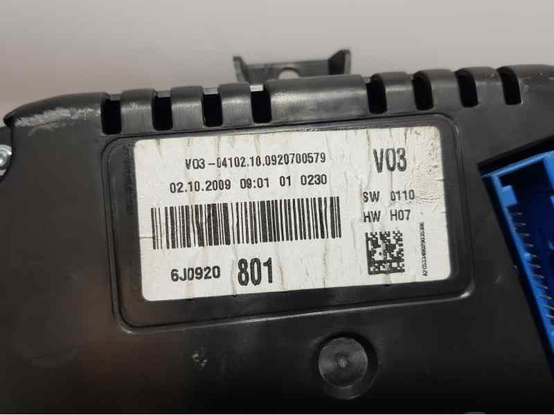 Recambio de cuadro instrumentos para seat ibiza (6j5) reference referencia OEM IAM 6J0920801 A2C53349029 VDO