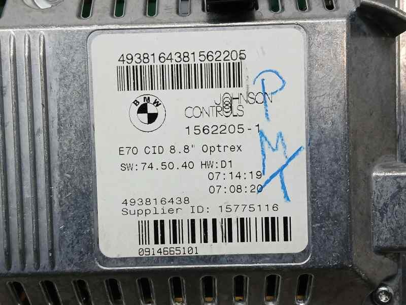 Recambio de sistema navegacion gps para bmw x5 (e70) 3.0 d referencia OEM IAM 493816438 15622051 JOHNSON CONTROLS