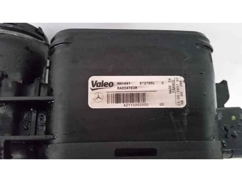 Recambio de radiador agua para mercedes-benz clase e (w211) berlina e 220 cdi (211.008) referencia OEM IAM RM1441 A2115002302 VA