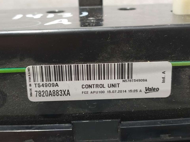 Recambio de mando climatizador para mitsubishi space star (a00) color referencia OEM IAM 7820A883XA T54909A VALEO