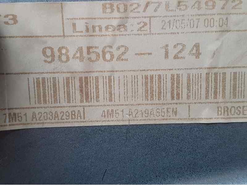 Recambio de elevalunas delantero izquierdo para ford focus berlina (cap) trend referencia OEM IAM 984562124 2 PINS ELECTRICO