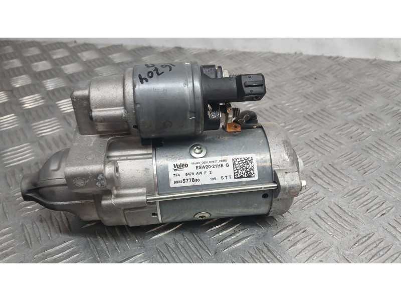 Recambio de motor arranque para peugeot partner furgoneta/monovolumen (k9) 1.5 bluehdi 100 referencia OEM IAM 9832577880 VALEO E