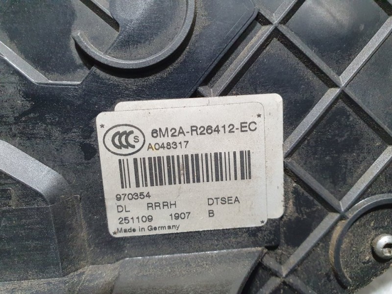 Recambio de cerradura puerta trasera derecha para ford galaxy (ca1) ghia referencia OEM IAM 6M2AR26412EC A048317 10 PINES