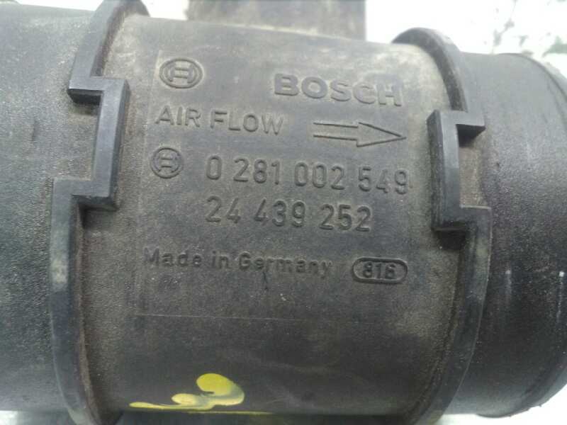 Recambio de caudalimetro para opel corsa c 1.3 16v cdti cat (z 13 dt / ln9) referencia OEM IAM 24439252 0281002549 BOSCH