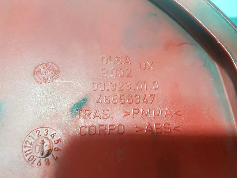 Recambio de piloto trasero derecho para alfa romeo 147 (190) 1.9 jtd distinctive referencia OEM IAM 46556347 03323010 EXTERIOR