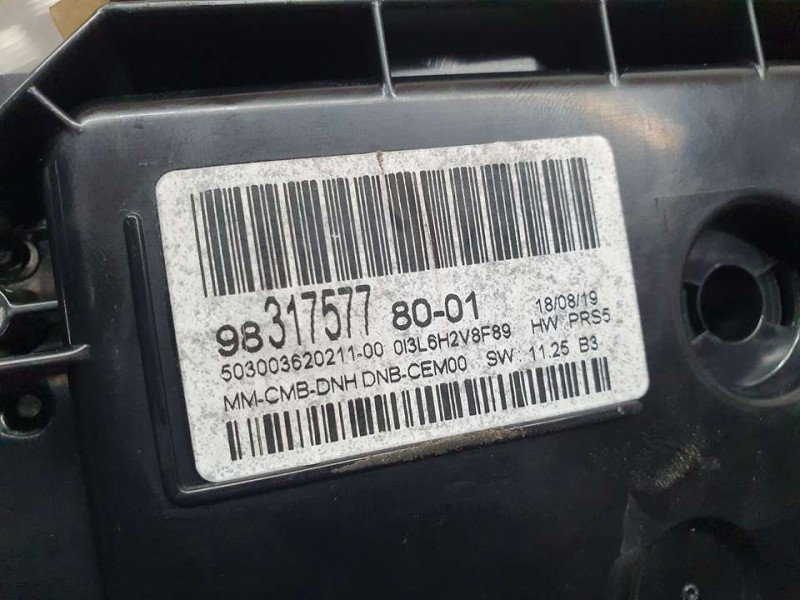 Recambio de cuadro instrumentos para peugeot 508 sw allure referencia OEM IAM 9831757780 50300362021100 