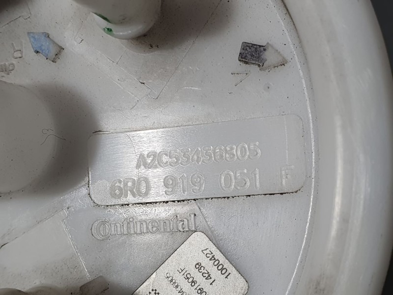 Recambio de aforador para seat ibiza (6j5) reference referencia OEM IAM 6R0919051F A2C53436805 CONTINENTAL