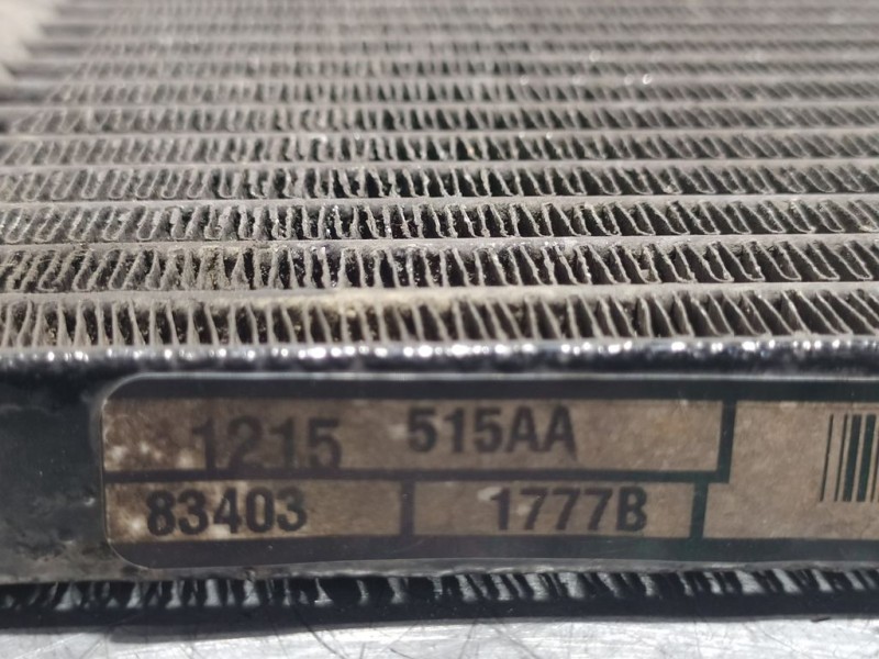 Recambio de condensador / radiador aire acondicionado para jeep compass limited referencia OEM IAM 1215515AA  