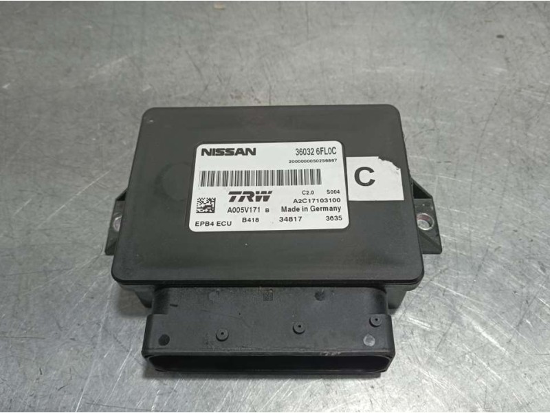 Recambio de modulo electronico para nissan qashqai (j11) acenta referencia OEM IAM 360326FL0C A2C17103100 TRW