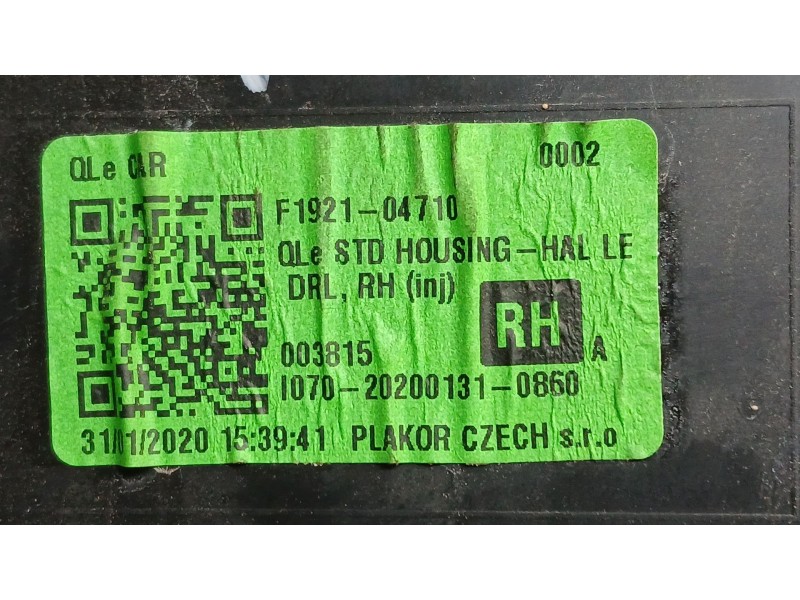 Recambio de faro derecho para kia sportage iv (ql, qle) 1.6 gdi referencia OEM IAM 92102F1010  F192104080