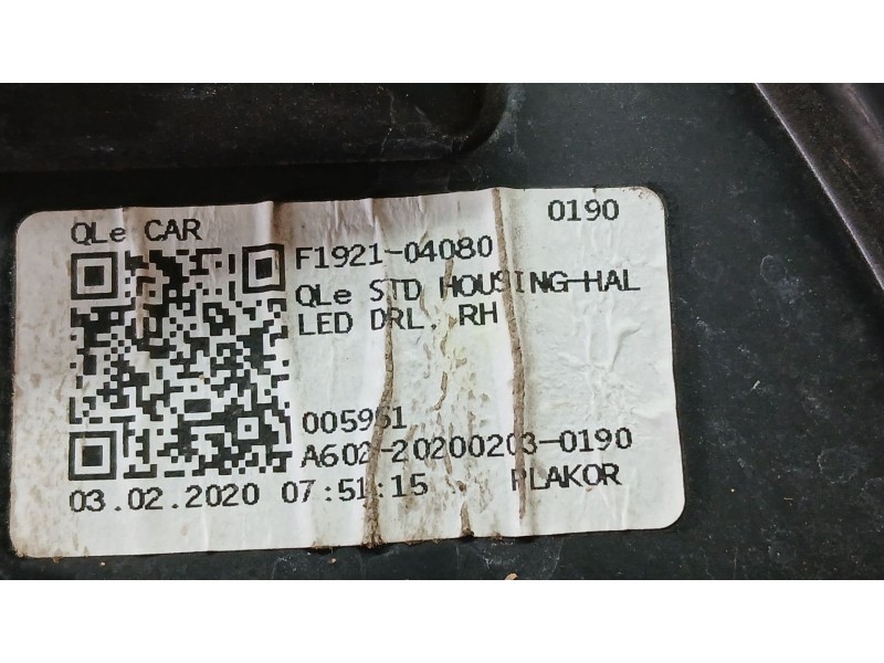 Recambio de faro derecho para kia sportage iv (ql, qle) 1.6 gdi referencia OEM IAM 92102F1010  F192104080