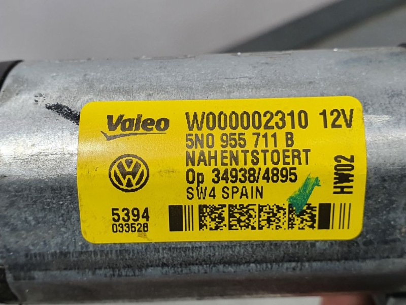 Recambio de motor limpia trasero para volkswagen tiguan (5n2) r-line bluemotion referencia OEM IAM 5N0955711B W000002310 VALEO