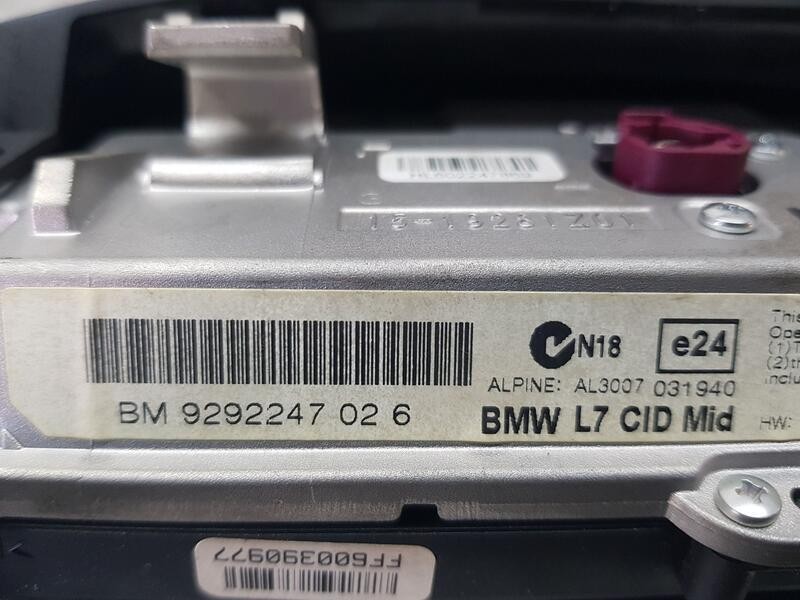 Recambio de sistema navegacion gps para bmw serie 3 lim. (f30) 318 d referencia OEM IAM 65509292247  