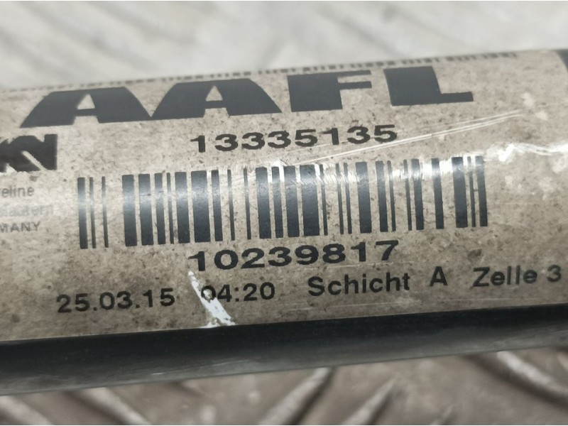 Recambio de transmision delantera izquierda para opel astra j lim. selective referencia OEM IAM 13335135  