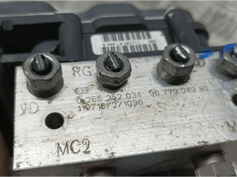 Recambio de abs para citroën c4 lim. business referencia OEM IAM 9677024980 0265252034 BOSCH