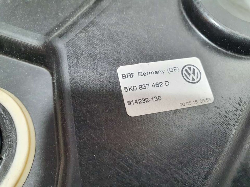 Recambio de elevalunas delantero derecho para volkswagen golf vi (5k1) advance referencia OEM IAM 5K0837462D 914232130 ELECTRICO