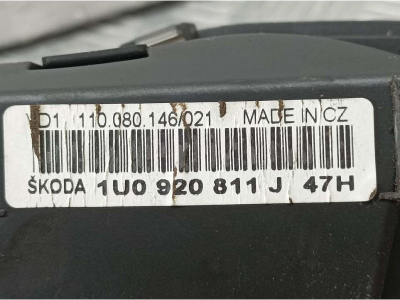 Recambio de cuadro instrumentos para skoda octavia berlina (1u2) ambiente referencia OEM IAM 1U0920811J 110080146021 VDO