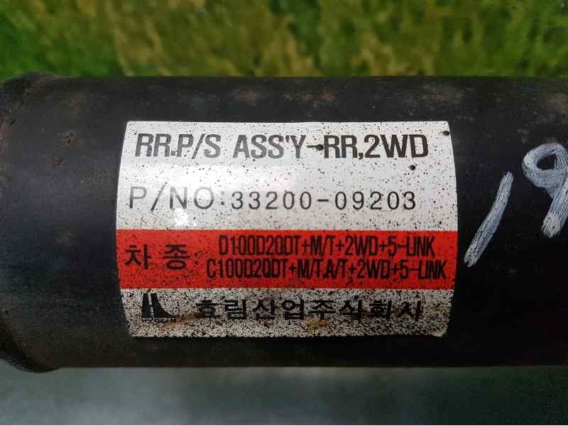 Recambio de transmision central para ssangyong actyon 200 xdi referencia OEM IAM 3320009203  TRASERA