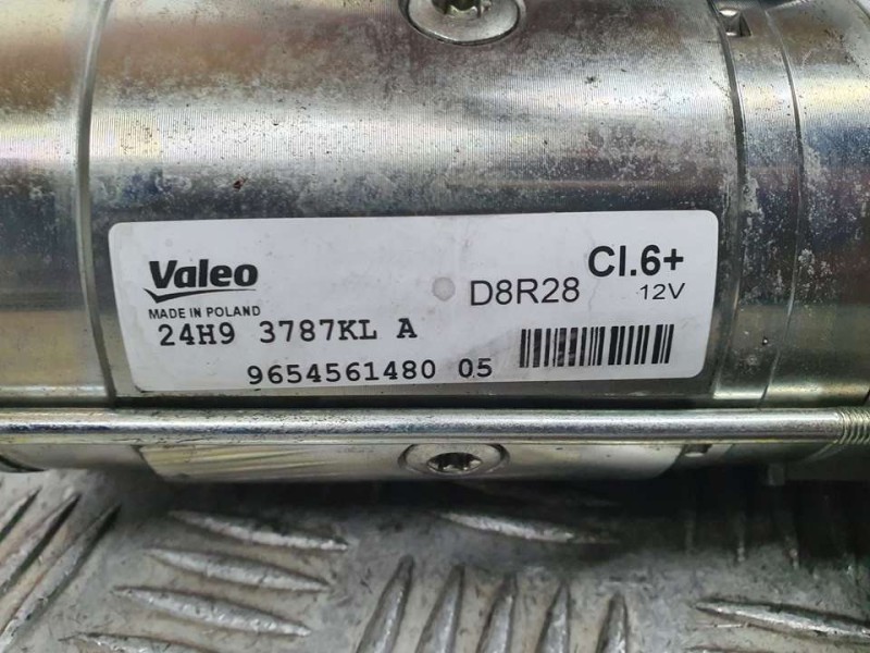 Recambio de motor arranque para peugeot 508 sw allure referencia OEM IAM 9654561480 D8R28 VALEO