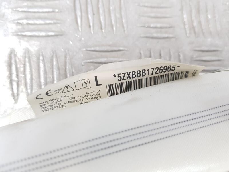 Recambio de airbag cortina delantero izquierdo para peugeot 208 (p2) active pack referencia OEM IAM 9827991480  