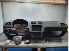 Recambio de kit airbag para volkswagen golf vi (5k1) advance referencia OEM IAM 5K0880201AA81U  C/ SALPICADERO Y SIN PRETENSORES