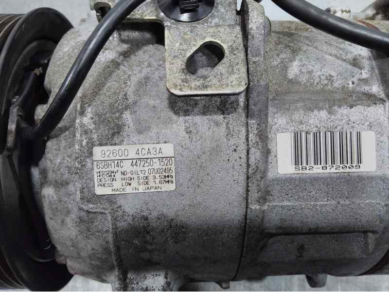 Recambio de compresor aire acondicionado para nissan x-trail (t32) acenta referencia OEM IAM 926004CA3A  