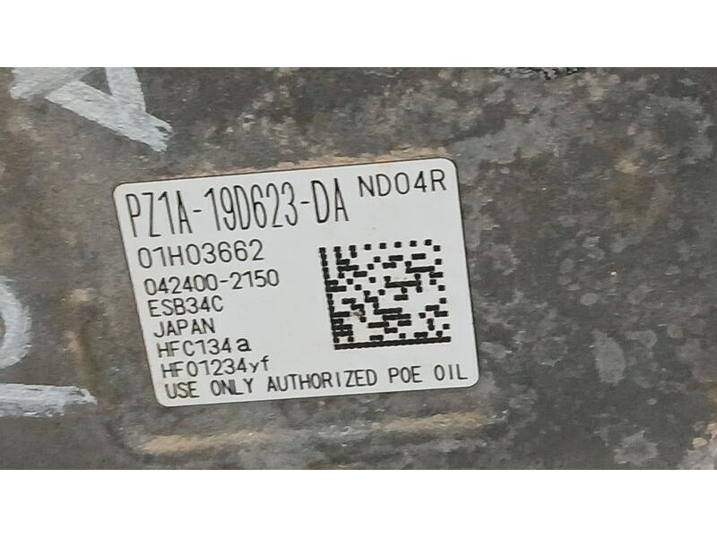 Recambio de compresor aire acondicionado para ford kuga iii (dfk) 2.5 duratec plug-in-hybrid referencia OEM IAM PZ1A19D623DA 01H