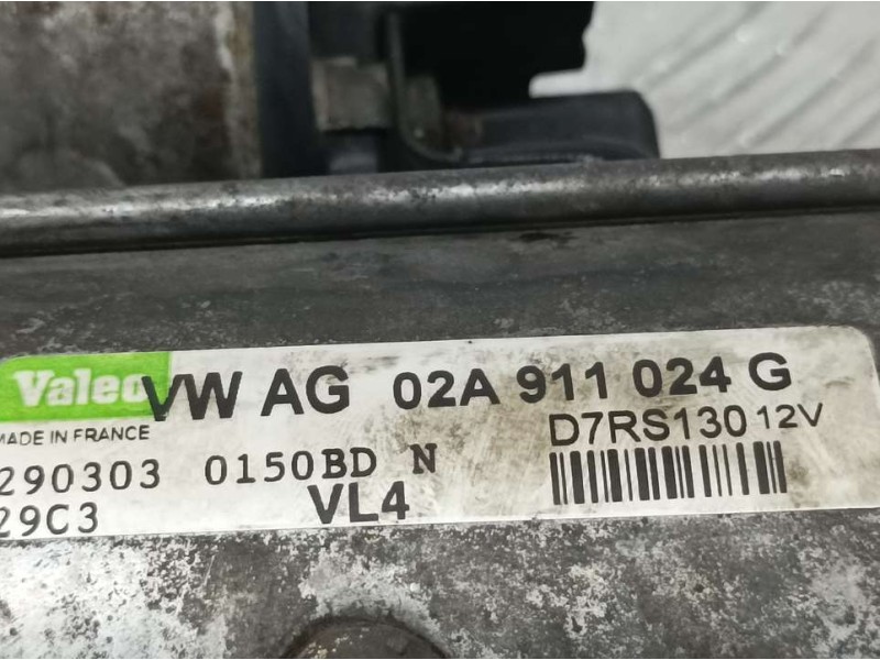 Recambio de motor arranque para skoda octavia berlina (1u2) ambiente referencia OEM IAM 02A911024G D7RS130 VALEO