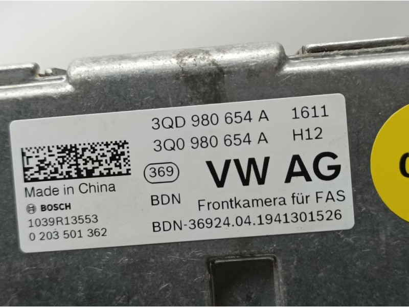Recambio de camara para seat ateca (kh7) style plus referencia OEM IAM 3QD980654A 0203501362 BOSCH