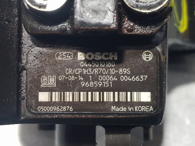 Recambio de bomba alta presion para chevrolet epica 2.0 diesel cat referencia OEM IAM 96859151 0445010180 BOSCH