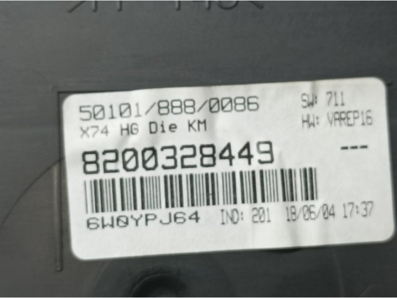 Recambio de cuadro instrumentos para renault laguna ii grandtour (kg0) dynamique referencia OEM IAM 8200328449 501018880086 