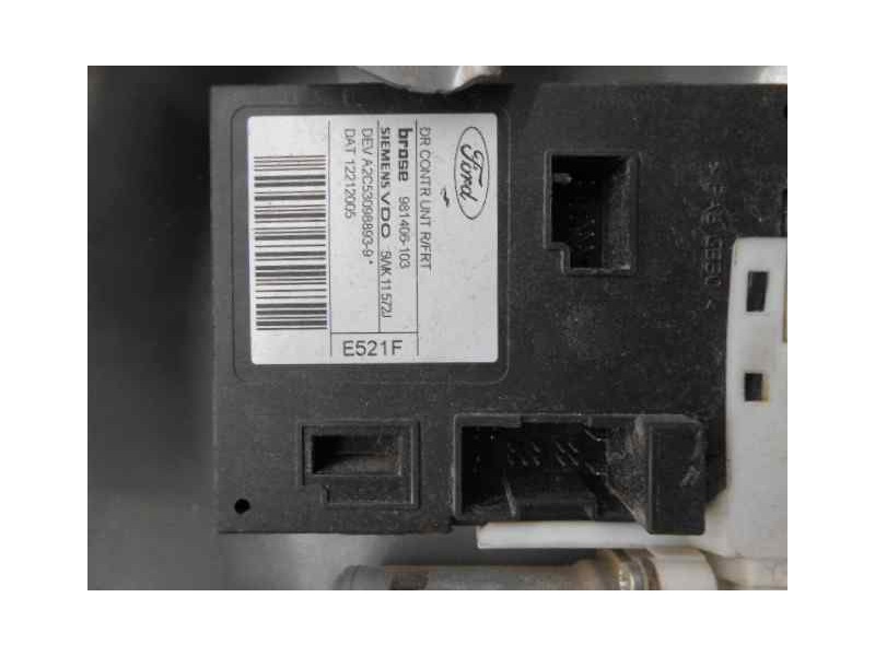 Recambio de elevalunas delantero derecho para ford focus c-max (cap) ghia (d) referencia OEM IAM 981405103  