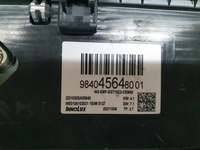 Recambio de sistema navegacion gps para citroën c4 1.5 hdi referencia OEM IAM 984045648001 GD1030SA00640 TOCADO VER FOTOS