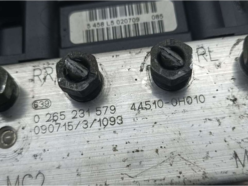 Recambio de abs para toyota aygo (kgb/wnb) básico referencia OEM IAM 445100H010 0265231579 BOSCH