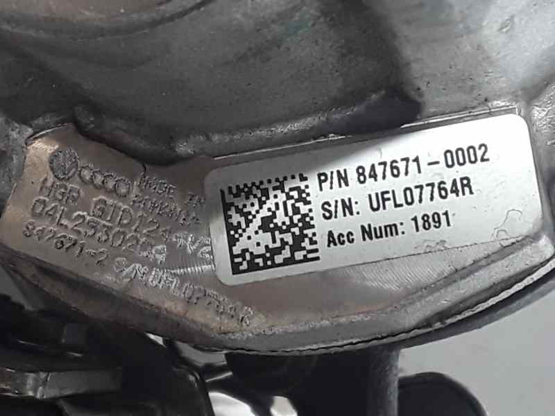 Recambio de turbocompresor para volkswagen golf vii lim. 1.6 tdi dpf referencia OEM IAM 04L253020A 8476712 HONEYWELL
